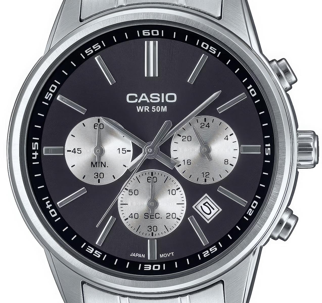 Casio Collection MTP-E515D-1A — купить наручные часы в TEMPUS | Оригинал