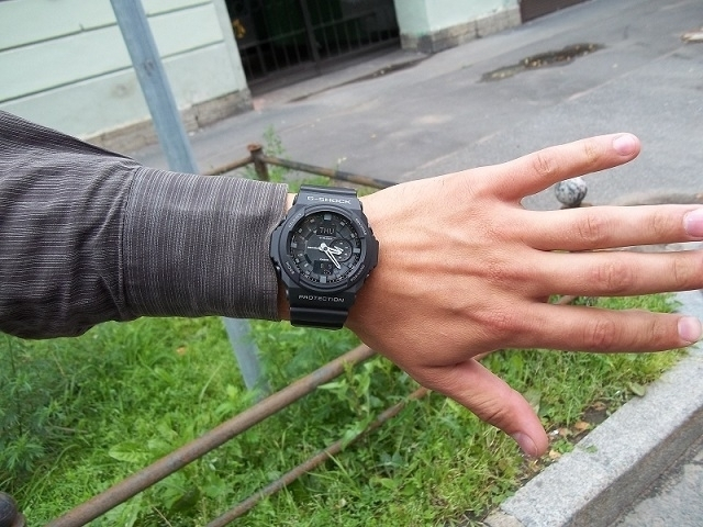 Casio G-Shock GA-150BW-1A — купить наручные часы в TEMPUS | Оригинал
