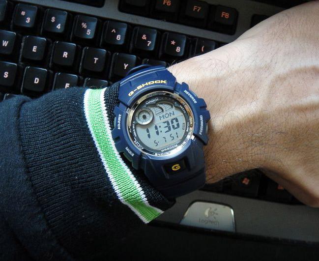 Casio g 2900 фото на руке