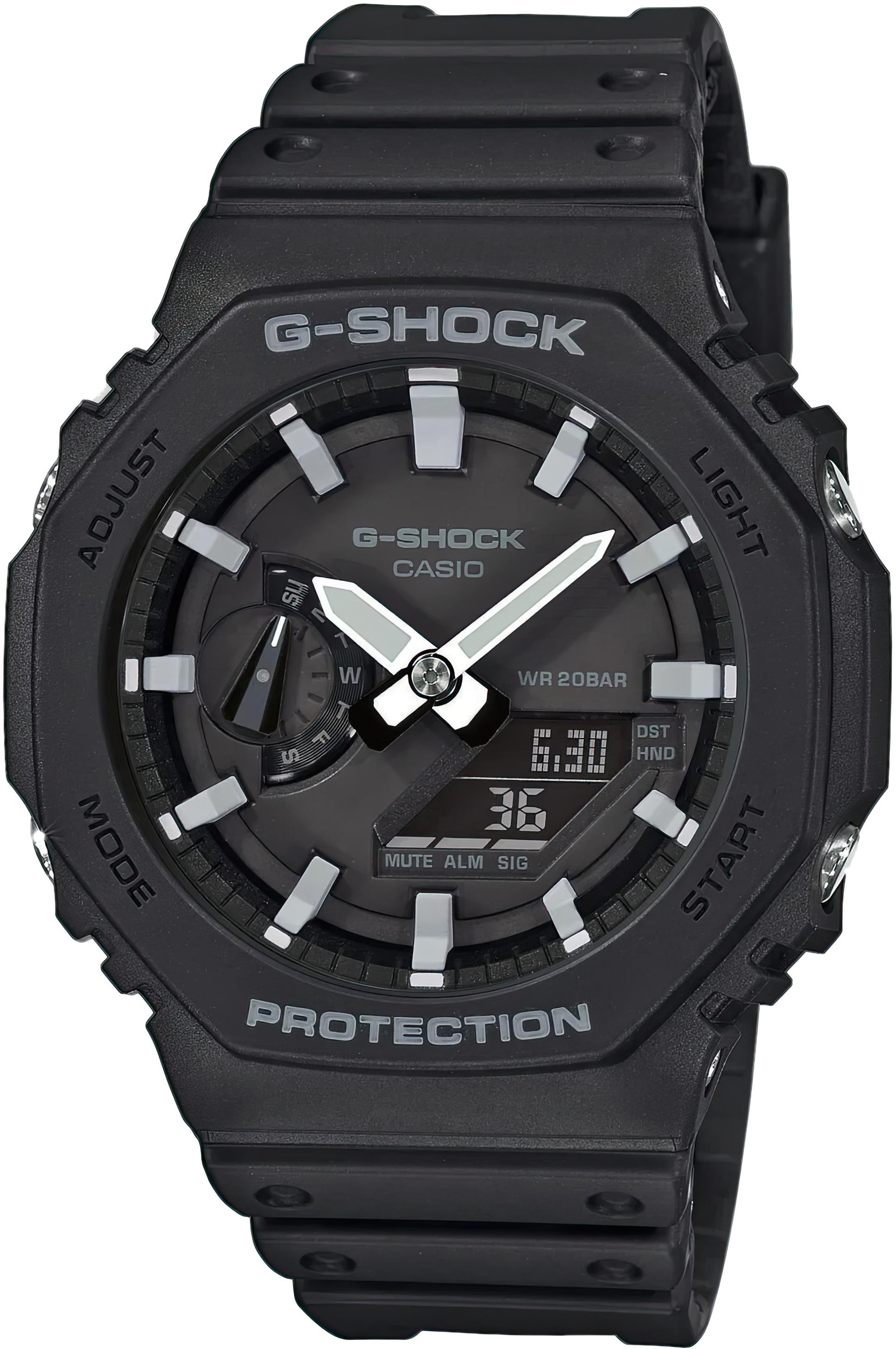 Casio G-Shock GA-2100-1A — купить наручные часы в TEMPUS Оригинал