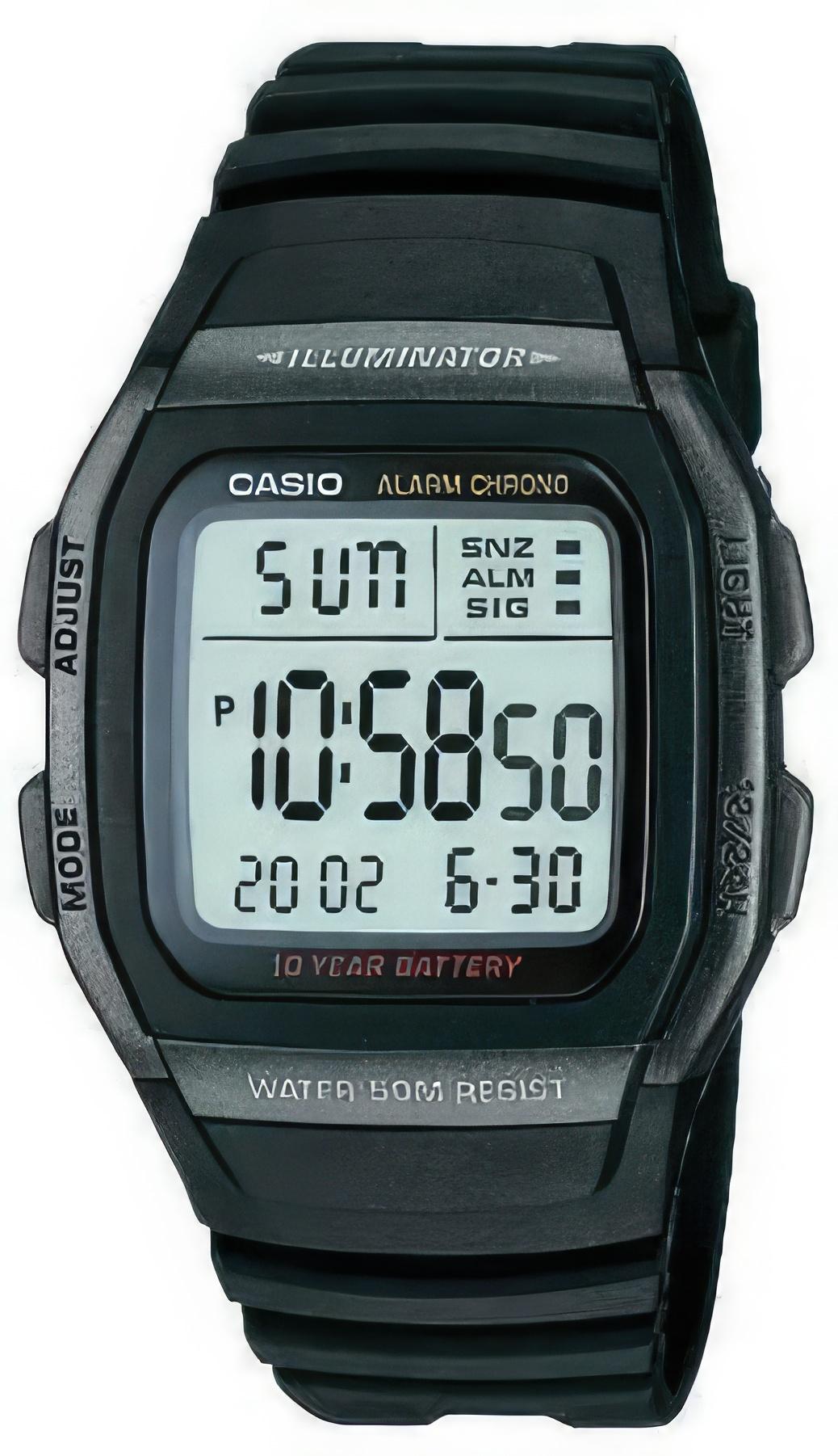 Casio Collection W-96H-1B — купить наручные часы в TEMPUS | Оригинал